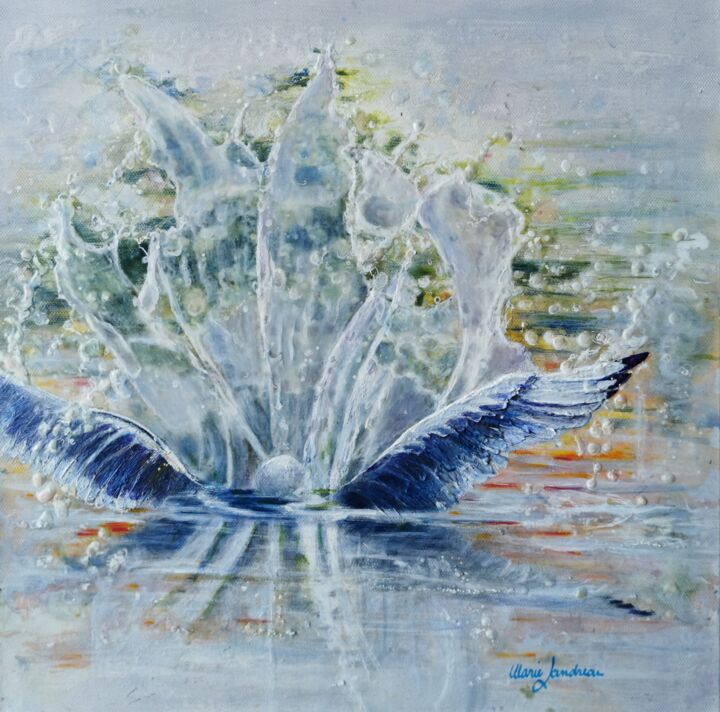 绘画,  15.8x15.8 in 