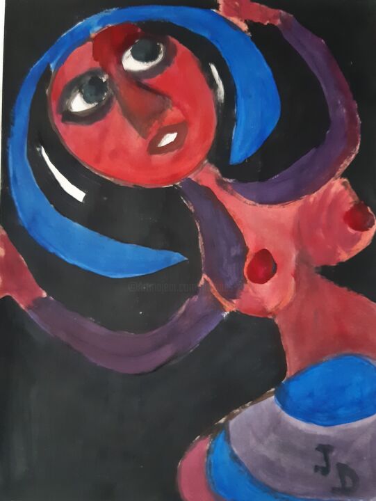 绘画,  12.6x9.5 in 