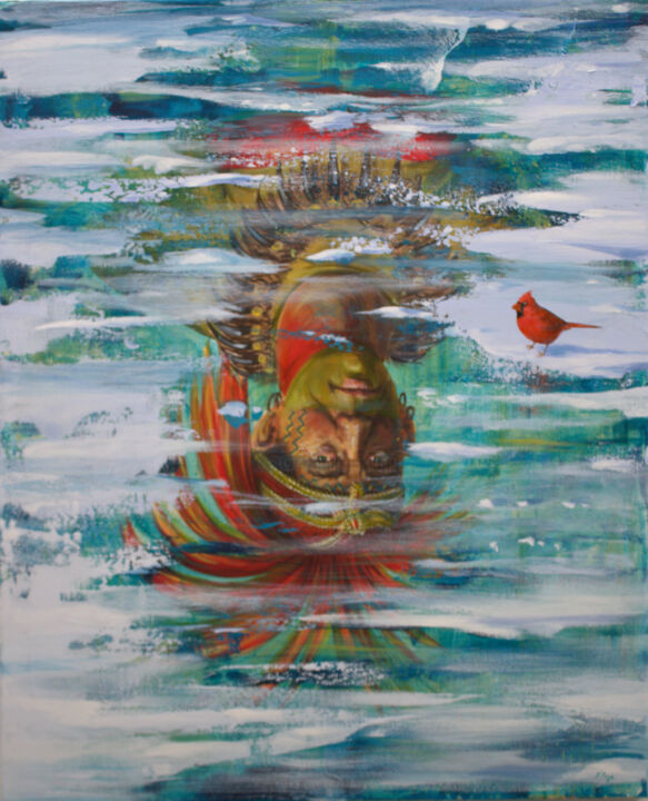 绘画,  39.4x31.9 in 