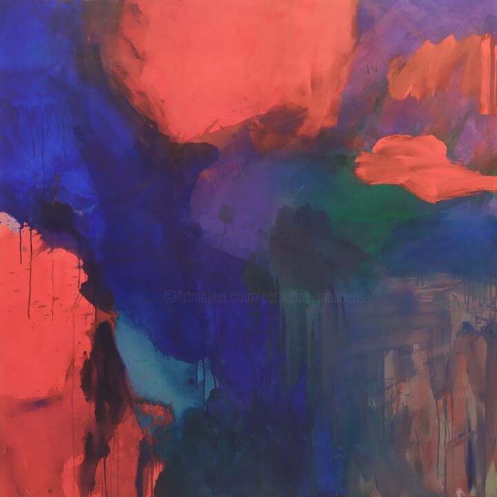 En apesanteur 绘画, 59.1x59.1 in