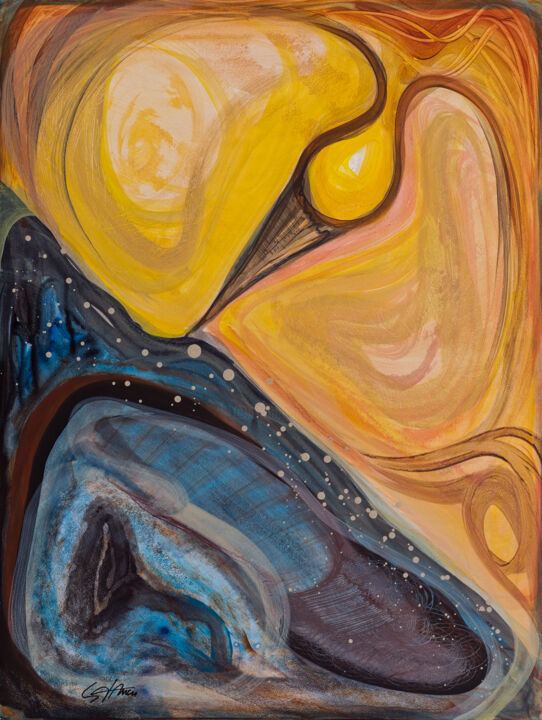 Endlessly June 绘画, 23.6x17.7 in