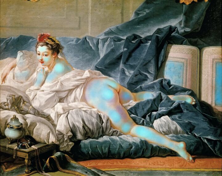 La Vie en Bleu 数字艺术