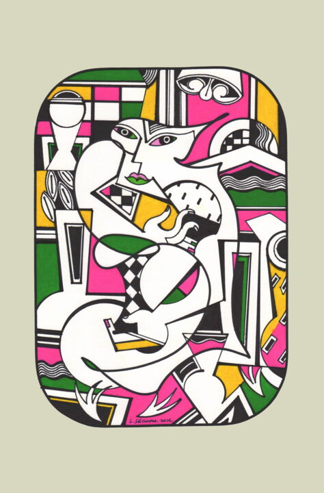 Andrographie N° 32990 图画, 16.5x11 in