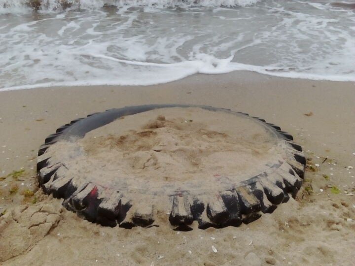 Fotografie getiteld "колесо жизни" door Iuliia Kovalchuk (Juli), Origineel Kunstwerk, Digitale fotografie