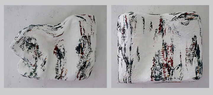 die Versöhnung mit der Natur 2 雕塑, 23.6x47.2 in