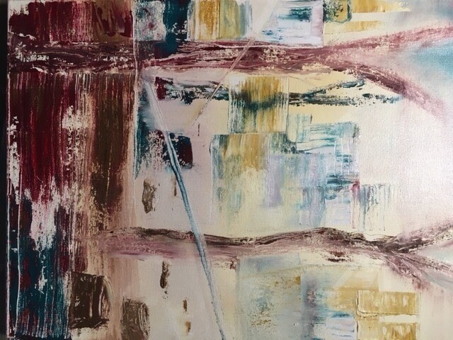 Ζωγραφική με τίτλο "No further" από Trudie Noordermeer, Αυθεντικά έργα τέχνης, Λάδι