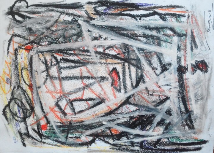 Da série Arlequim 绘画, 26x18.9 in