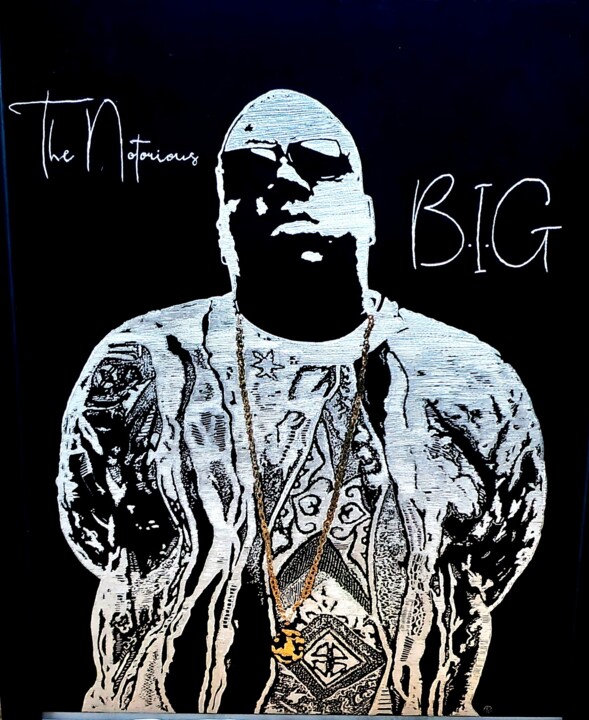 ⚜️ notorious big ⚜️ 印花与版画, 15.8x11.8 in