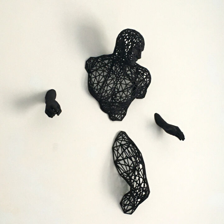雕塑,  30.3x26.8 in 