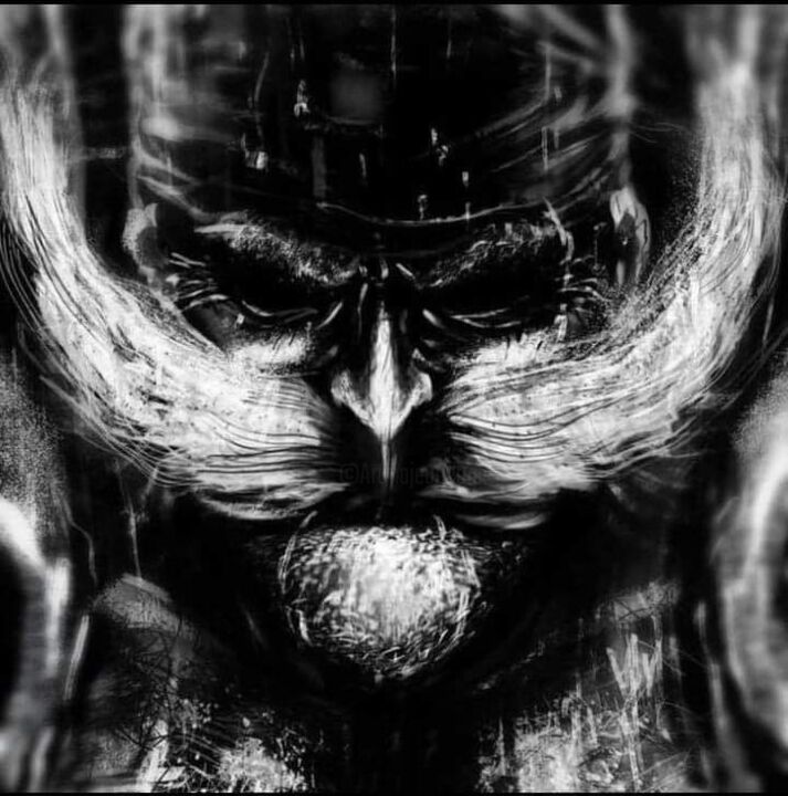 Digital Arts titled "Edward Newgate" by Khúc Nam Huy, Original Artwork, Digital Painting
