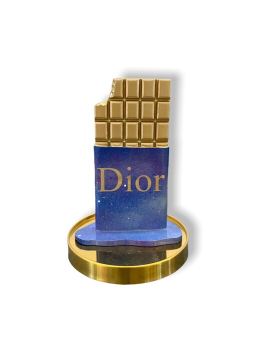 J'adore Melted Chocolate 雕塑, 3x2 in