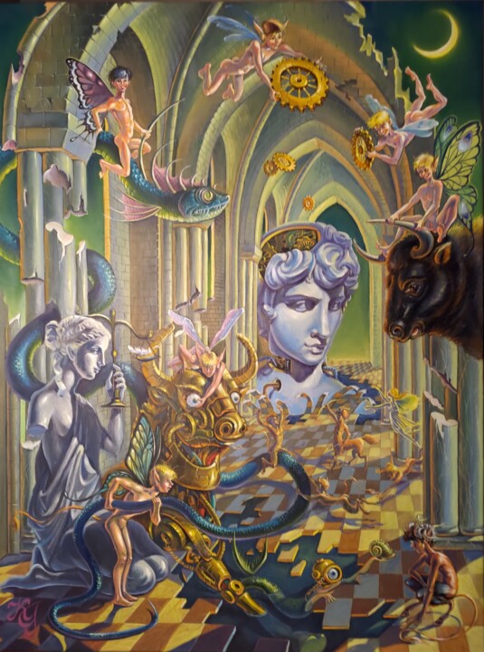 绘画,  31.5x23.6 in 