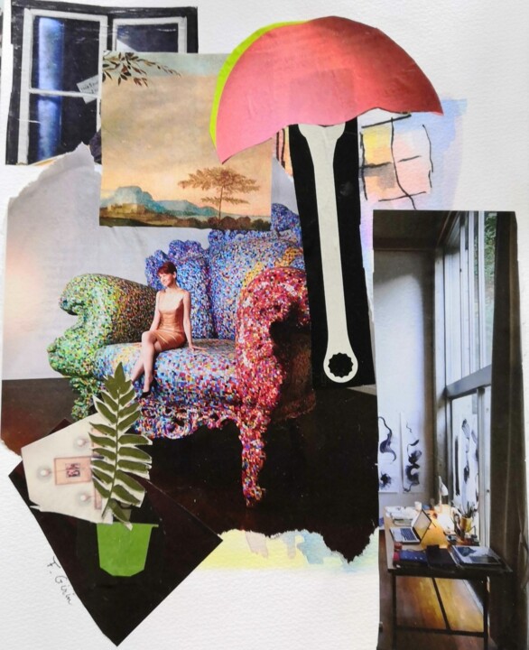Nos espaces intérieurs 拼贴, 11.8x8.7 in