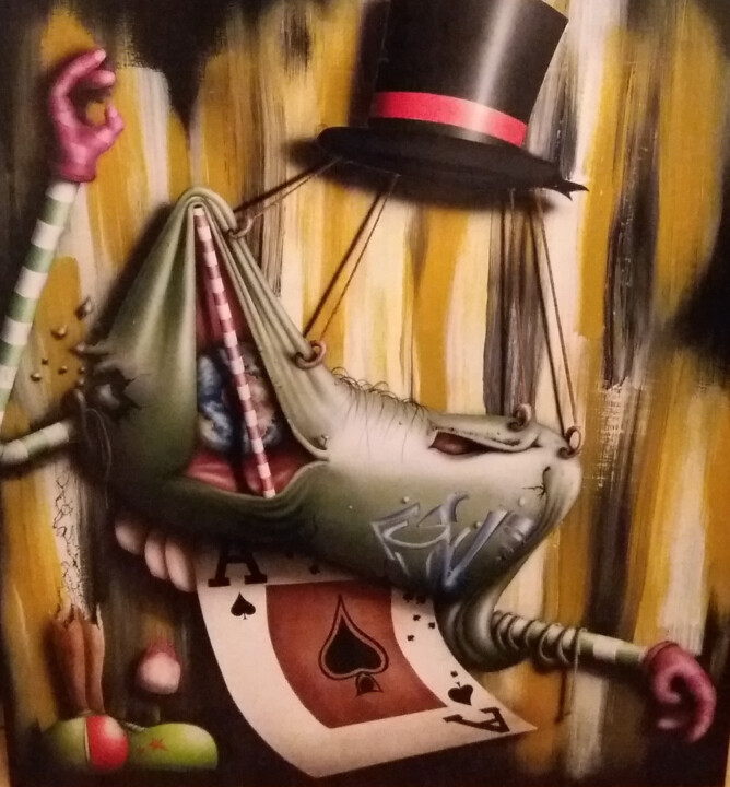 绘画,  35.4x35.4 in 