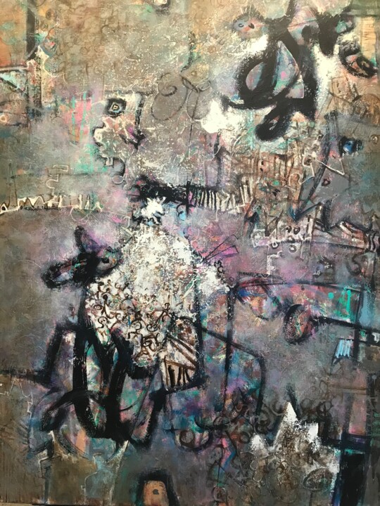 绘画,  63.8x51.2 in 