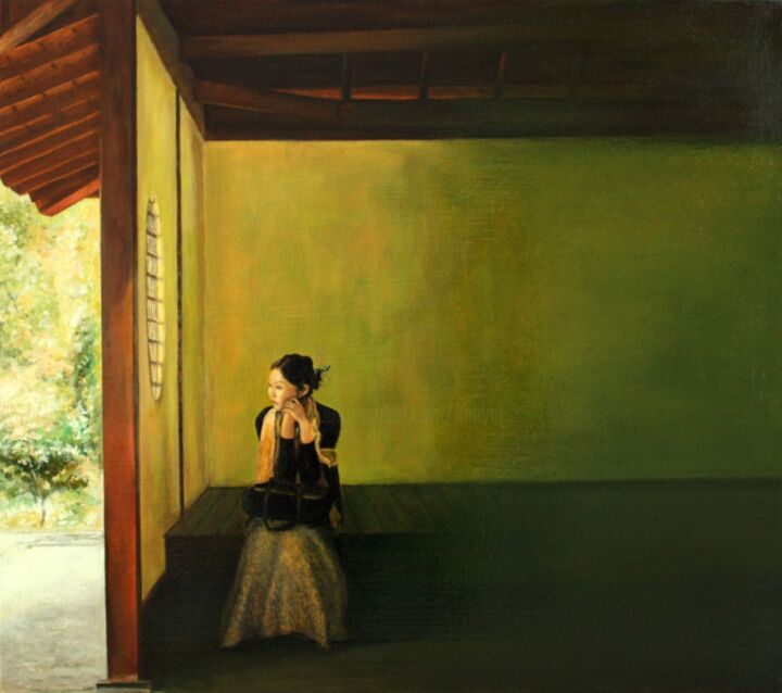 Кандзаси, точка равновесия 绘画, 20.9x23.6 in