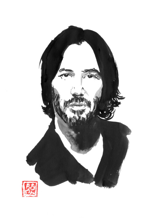 keanu reeves 图画, 15.8x11.8 in