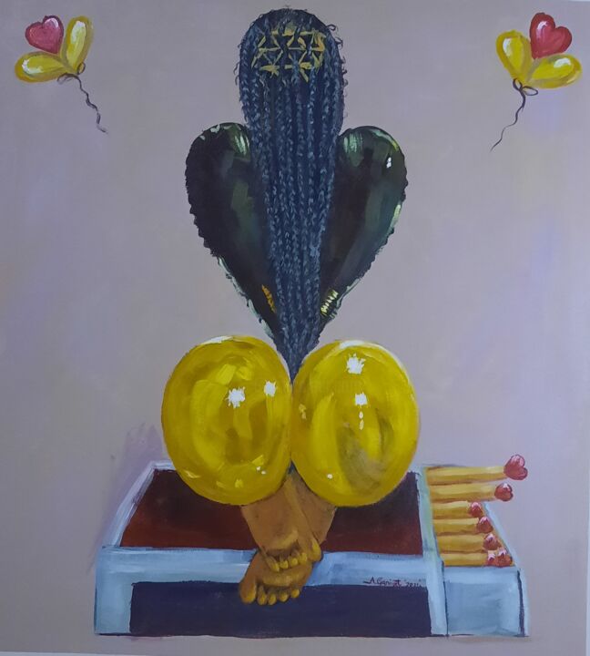 绘画,  27x25 in 
