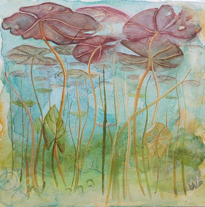 Amazonia II 绘画, 19.7x19.7 in