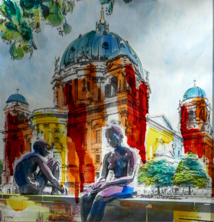 Berliner Dom 印花与版画, 11.8x11.8 in