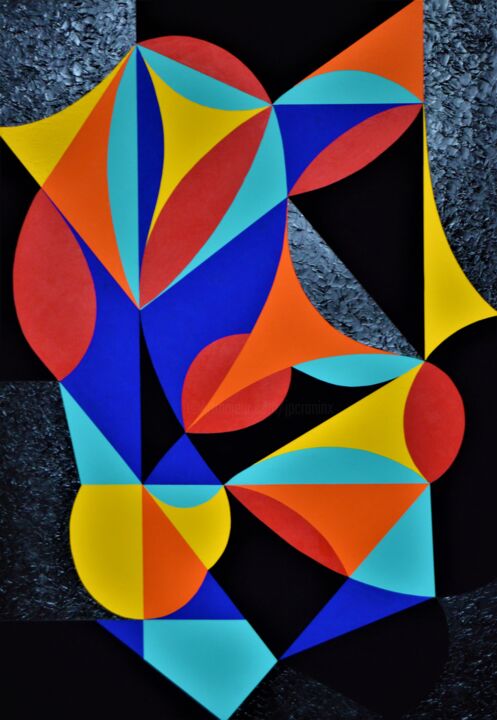Peinture intitulée "TABLEAU 70 X 100 -…" par Jean-Pierre Craninx, Œuvre d'art originale, Acrylique