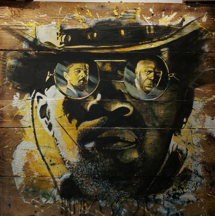 Django Unchained 绘画, 39.4x39.4 in