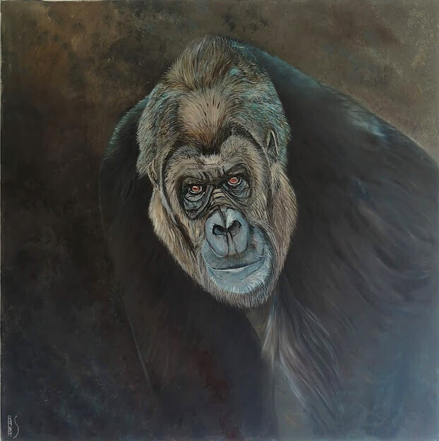 绘画,  39.4x39.4 in 