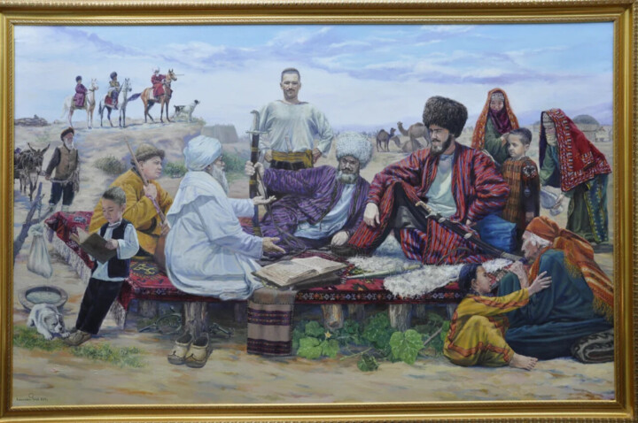 Предсказатель 绘画, 46.5x74 in