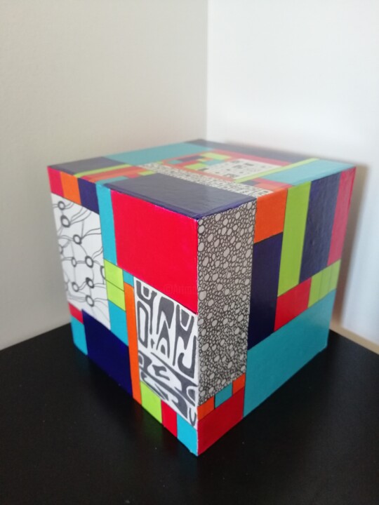Square Rzeźba, 6,3x6,3 in