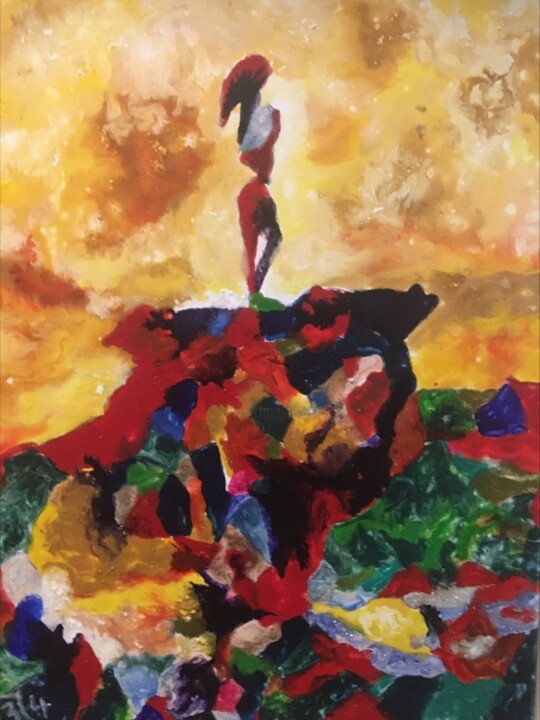 L'horizon 绘画, 15.8x11.8 in