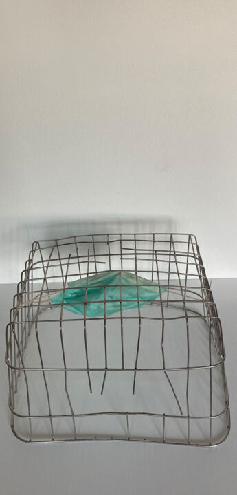 Rzeźba zatytułowany „Breakthrough and vi…” autorstwa Stefan Heinz, Oryginalna praca, Aluminium