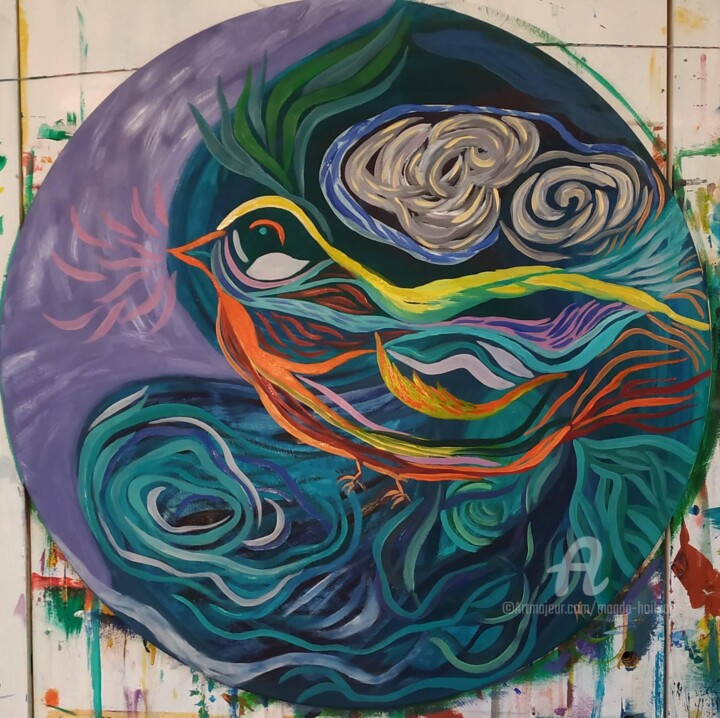 绘画,  31.5x31.5 in 