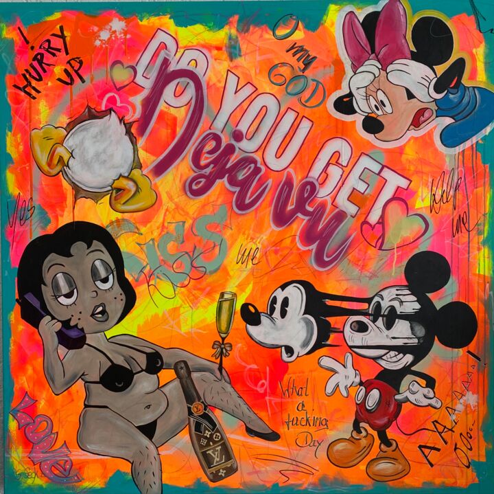 do you get DEJAVU 绘画, 47.2x47.2 in