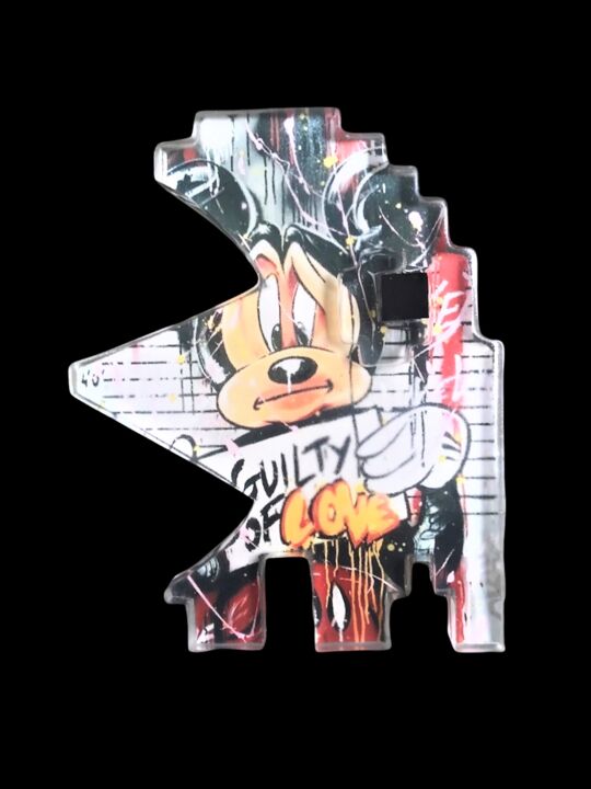 Art-Cade Bites Guilty Printmaking, 27.6x19.7 in