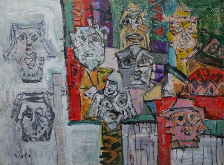 绘画,  21.3x28.7 in 