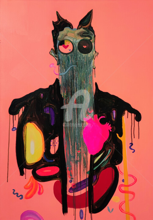 Soul Shell 绘画, 39.4x27.6 in
