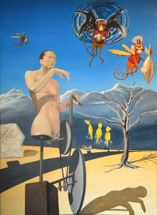 绘画,  66x48 in 