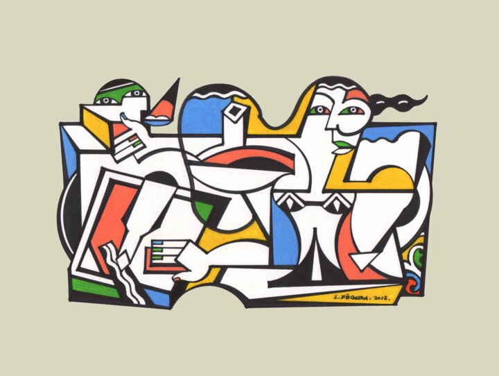 Andrographie N° 01738 图画, 9.5x12.6 in