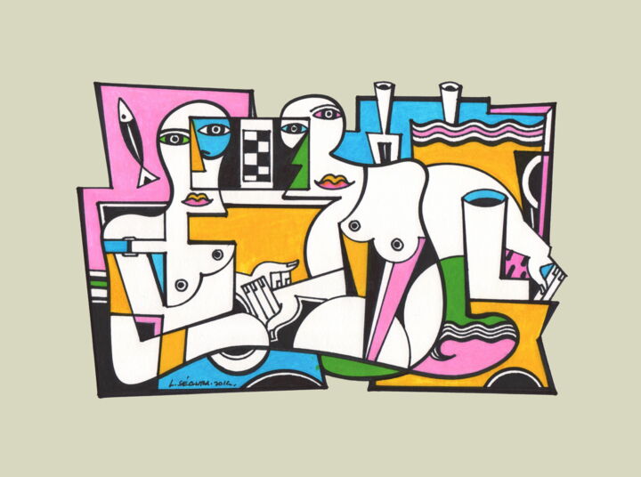 Andrographie N° 12733 图画, 9.5x12.6 in
