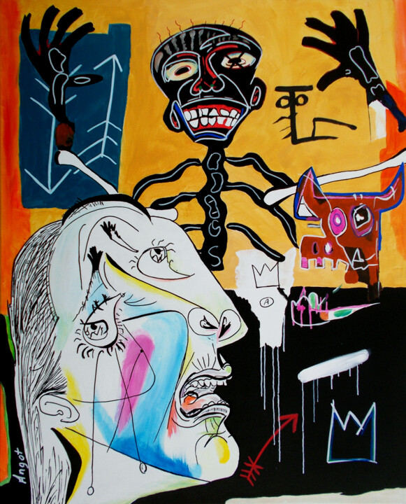 绘画,  31.9x25.6 in 