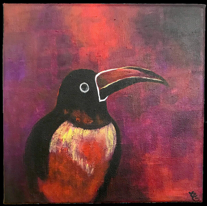 Chimère 绘画, 7.9x7.9 in