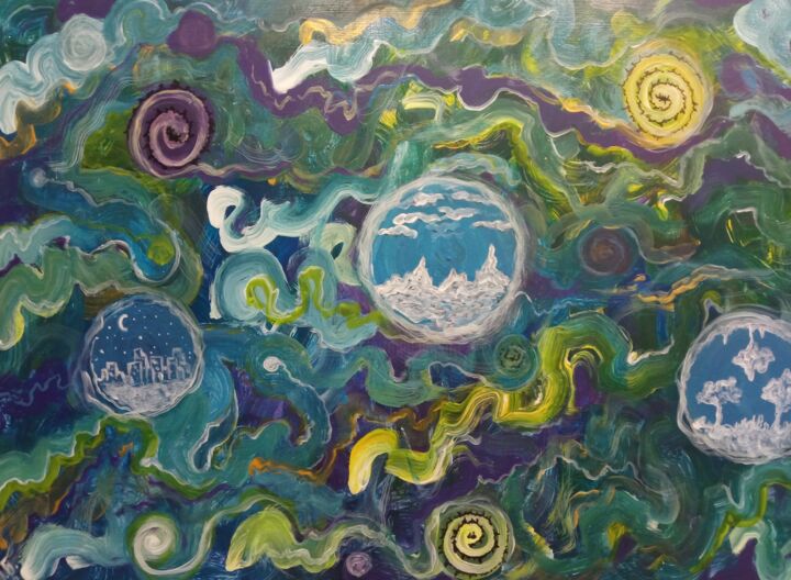 绘画,  17.7x23.6 in 