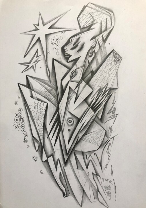 图画,  11.8x7.9 in 