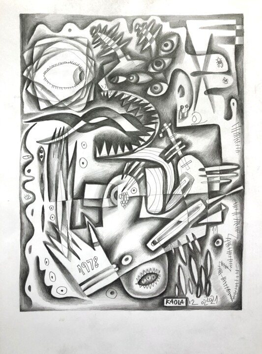 The Demon from you 图画, 11.8x7.9 in