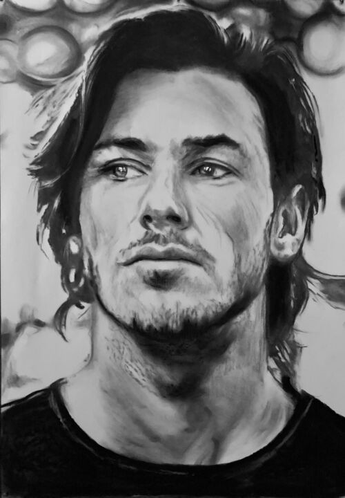 Gaspard Ulliel 图画, 39.4x27.6 in