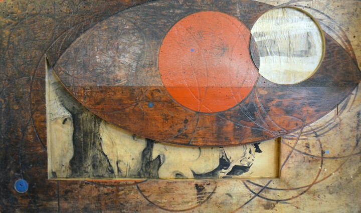 The Moment Ossified (Surface 1) 雕塑, 47x80.5 in