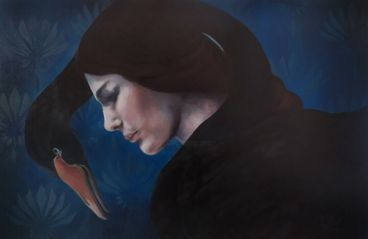 Imprevedibilità 绘画, 23.6x35.4 in