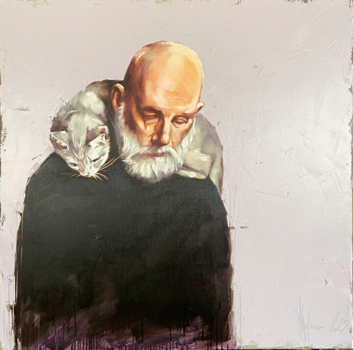 Malerei mit dem Titel "A foretasteof the c…" von Igor Shulman, Original-Kunstwerk, Öl