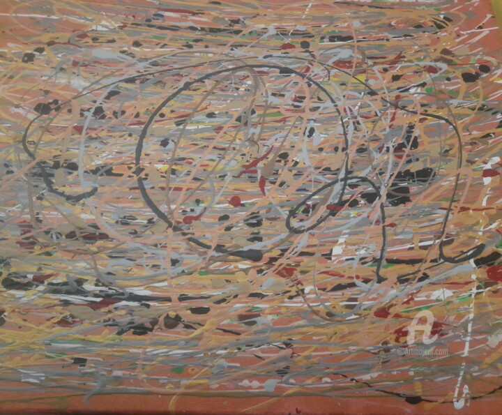Painting titled "Wefaqaboud28" by Wefag Ibrahim, Original Artwork, Acrylic