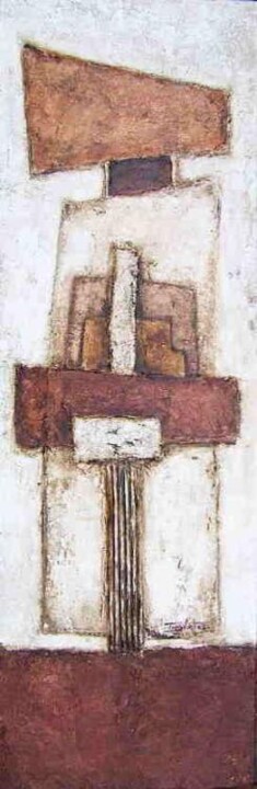 Ζωγραφική με τίτλο "balans 2" από Peter  T. De Valois, Αυθεντικά έργα τέχνης